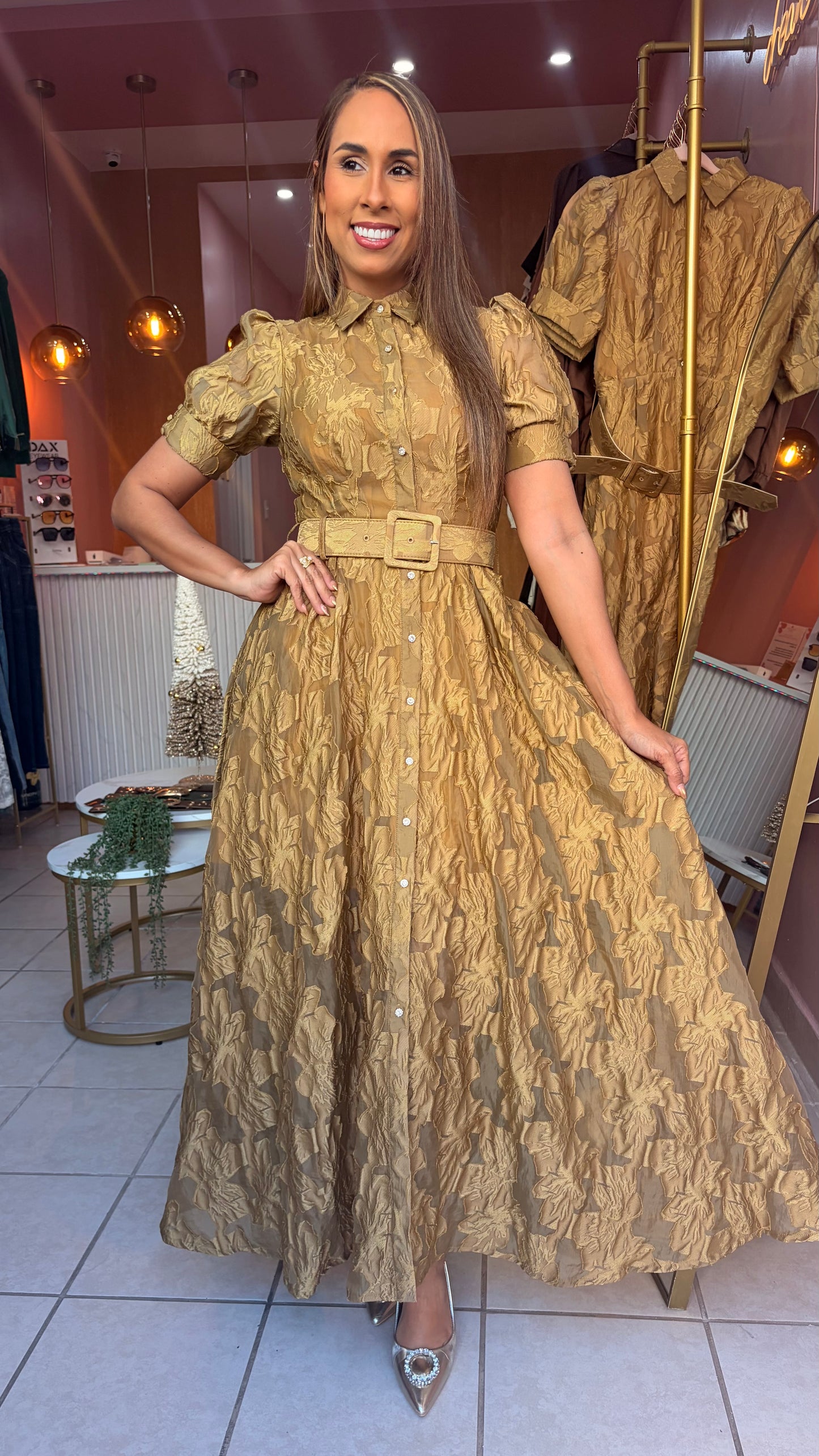Exclusive Gold Dress
