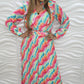 Multi Color Maxi Dress