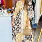 Gold Boho Dress