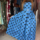 Polka Dot Denim Dress