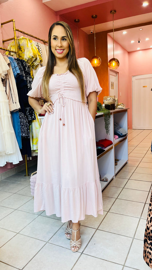 Vestido Boho Blush