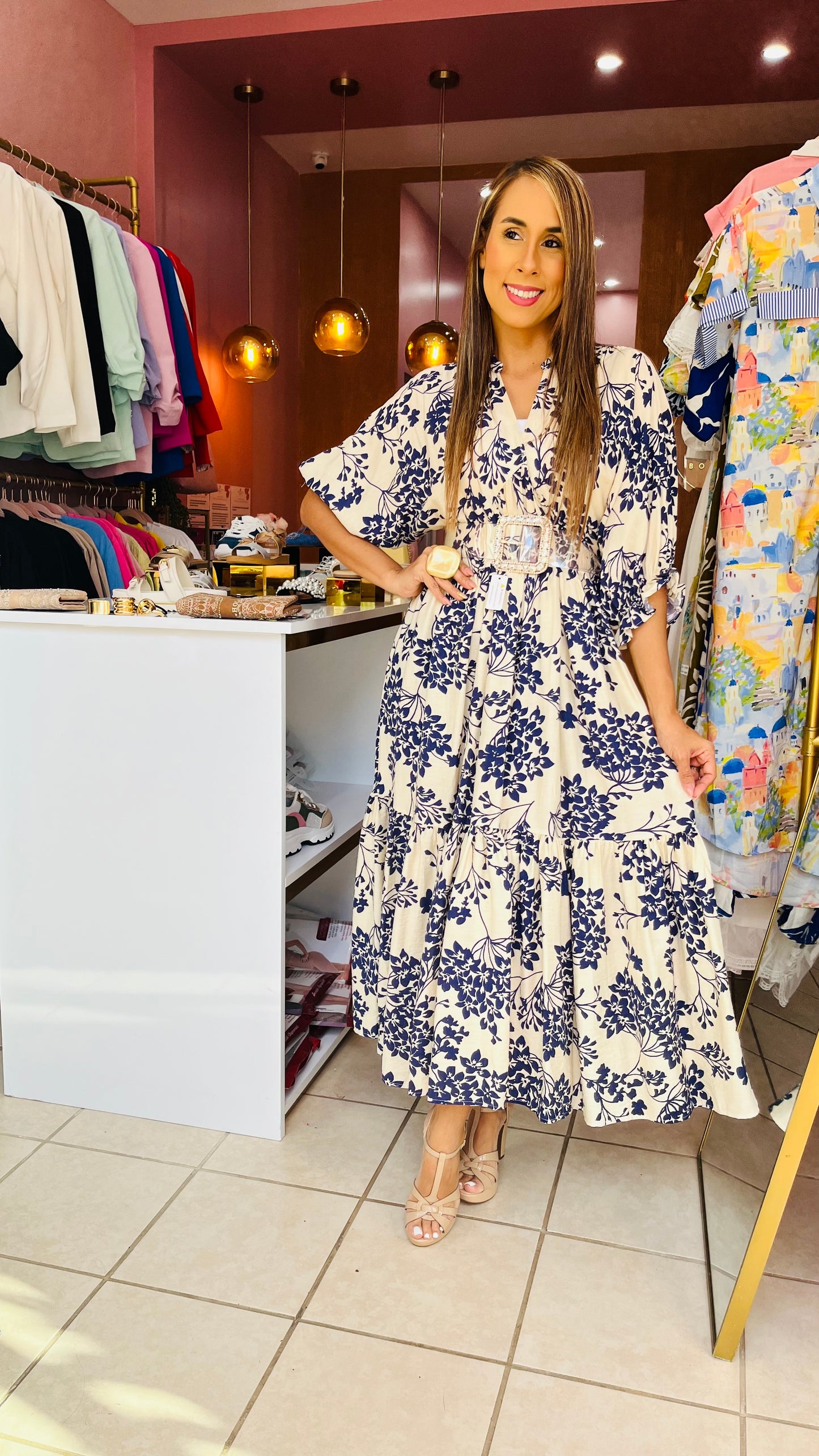 Vestido Boho Floral