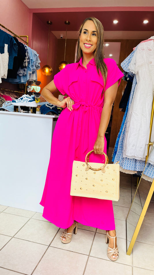 Solid Maxi Dress