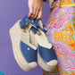 Menina Flat Form Denim