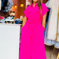 Solid Maxi Dress