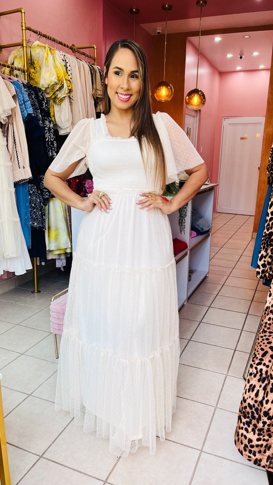Ivory Maxi Dress