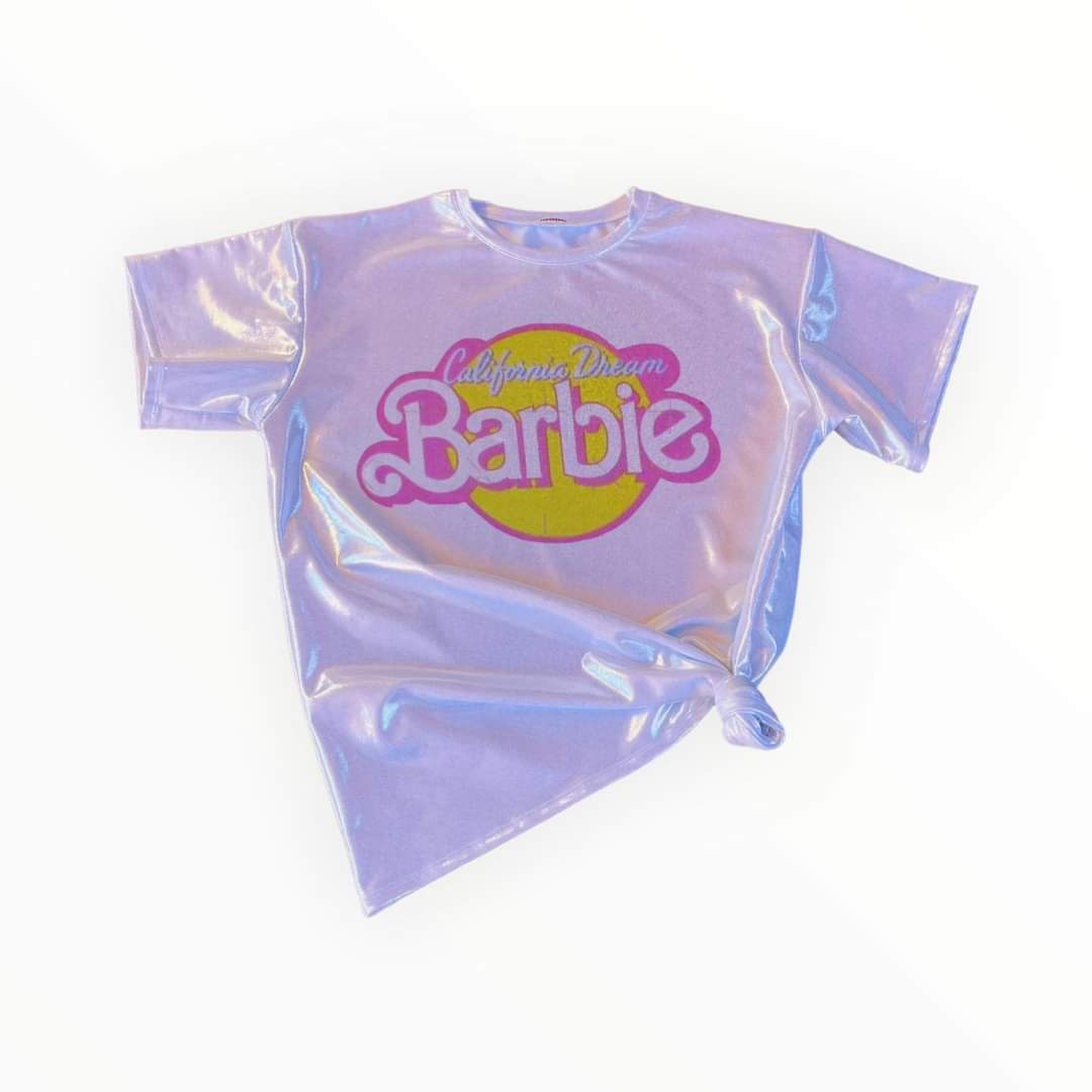 Barbie Metallic Top