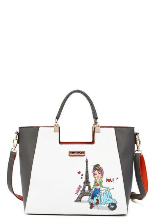 Nicole Lee- Scooter Sophie Tote Bag