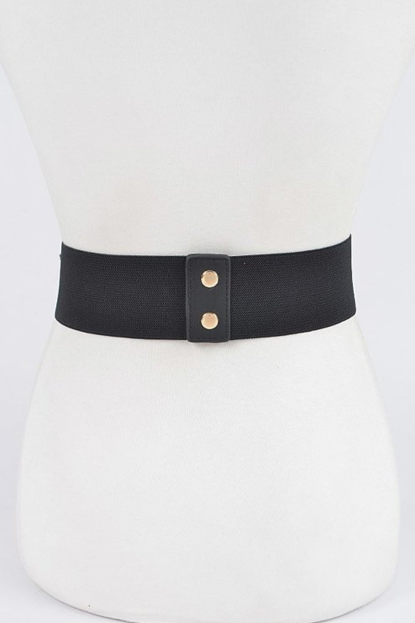 Rhinestone Elastic Belt