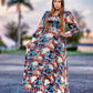 Satin Maxi Dress