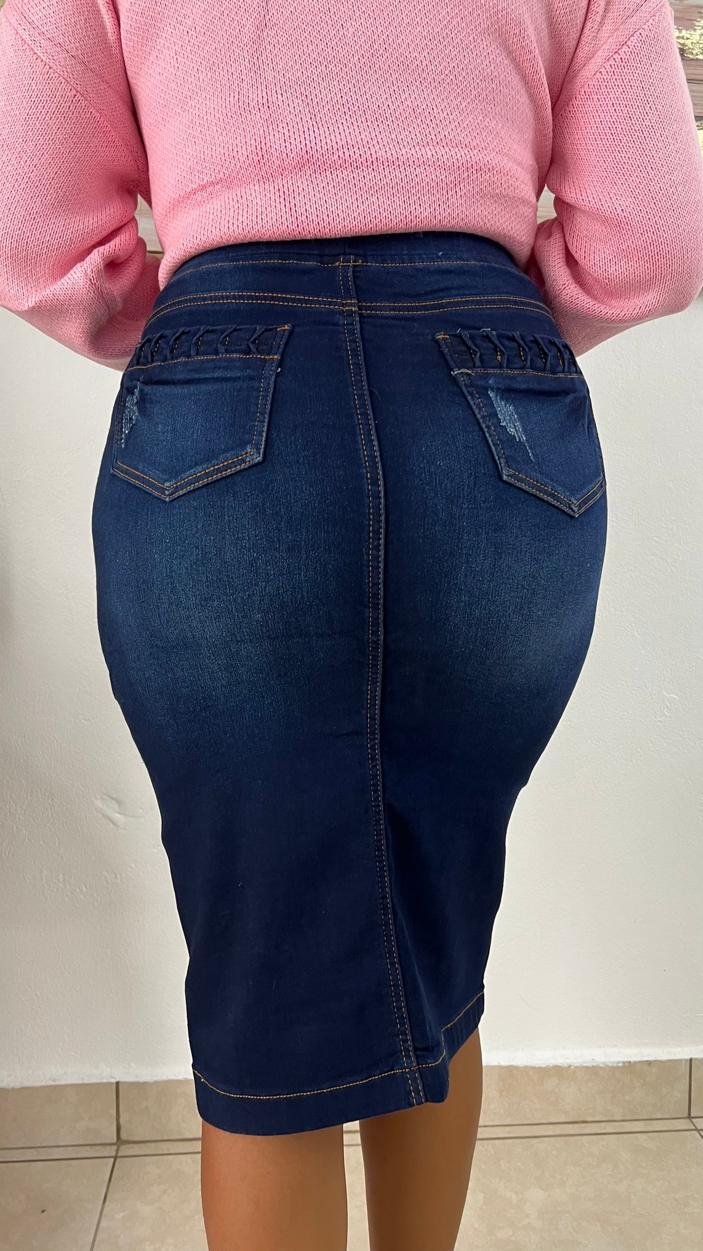 Denim Skirt - Falda Mahón