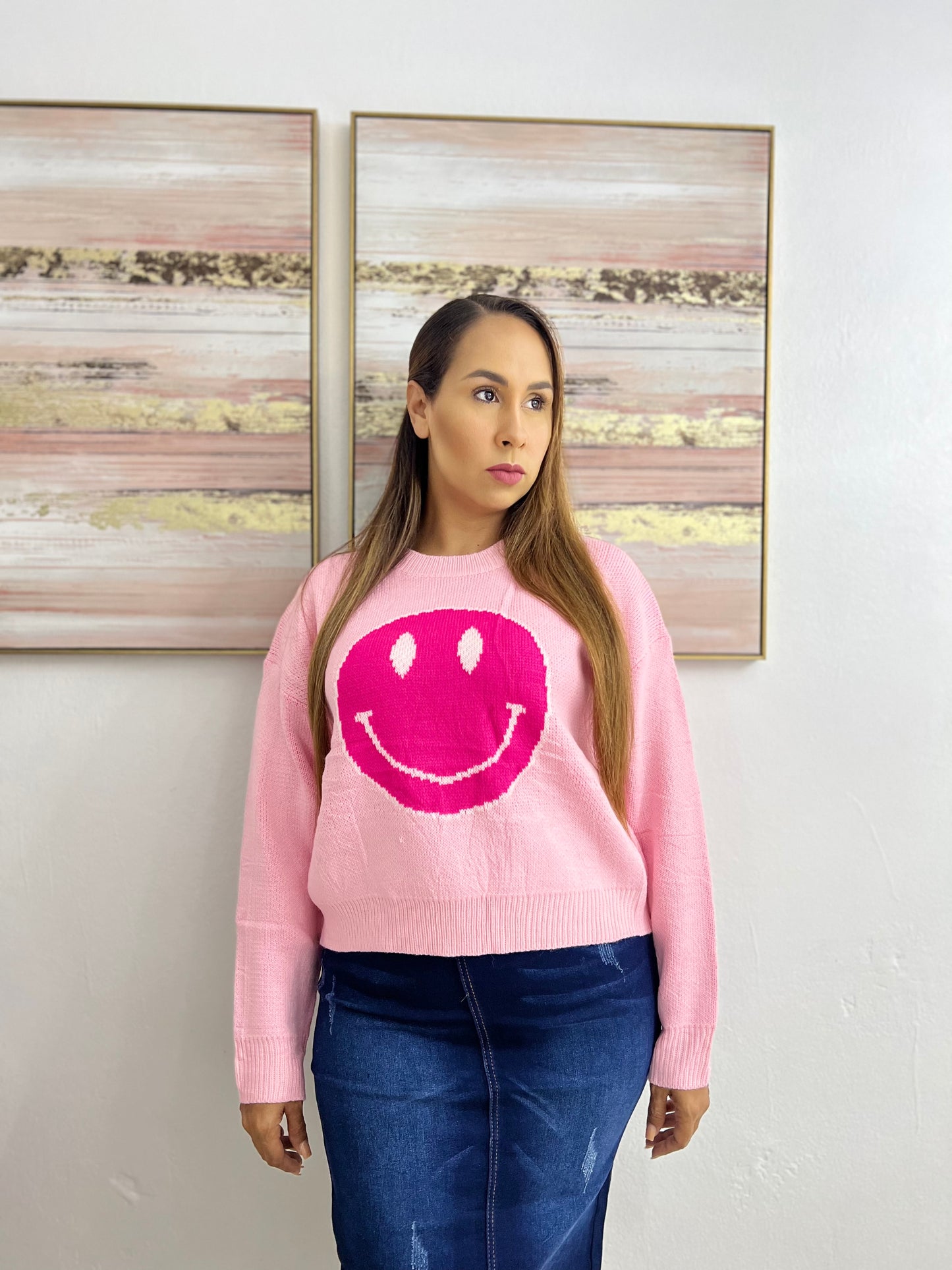 Happy Face Sweater